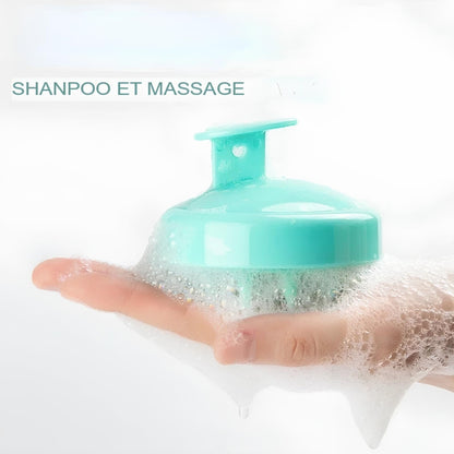 SilkScalp© - Brosse à Shampoing en Silicone