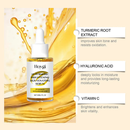 Nettoyant visage exfoliant  au curcuma