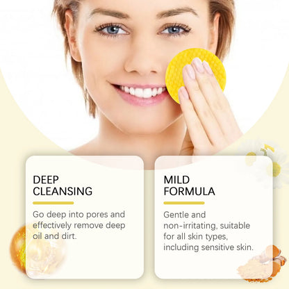 Nettoyant visage exfoliant  au curcuma