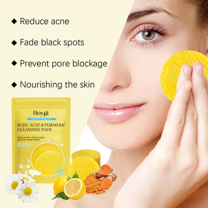 Nettoyant visage exfoliant  au curcuma