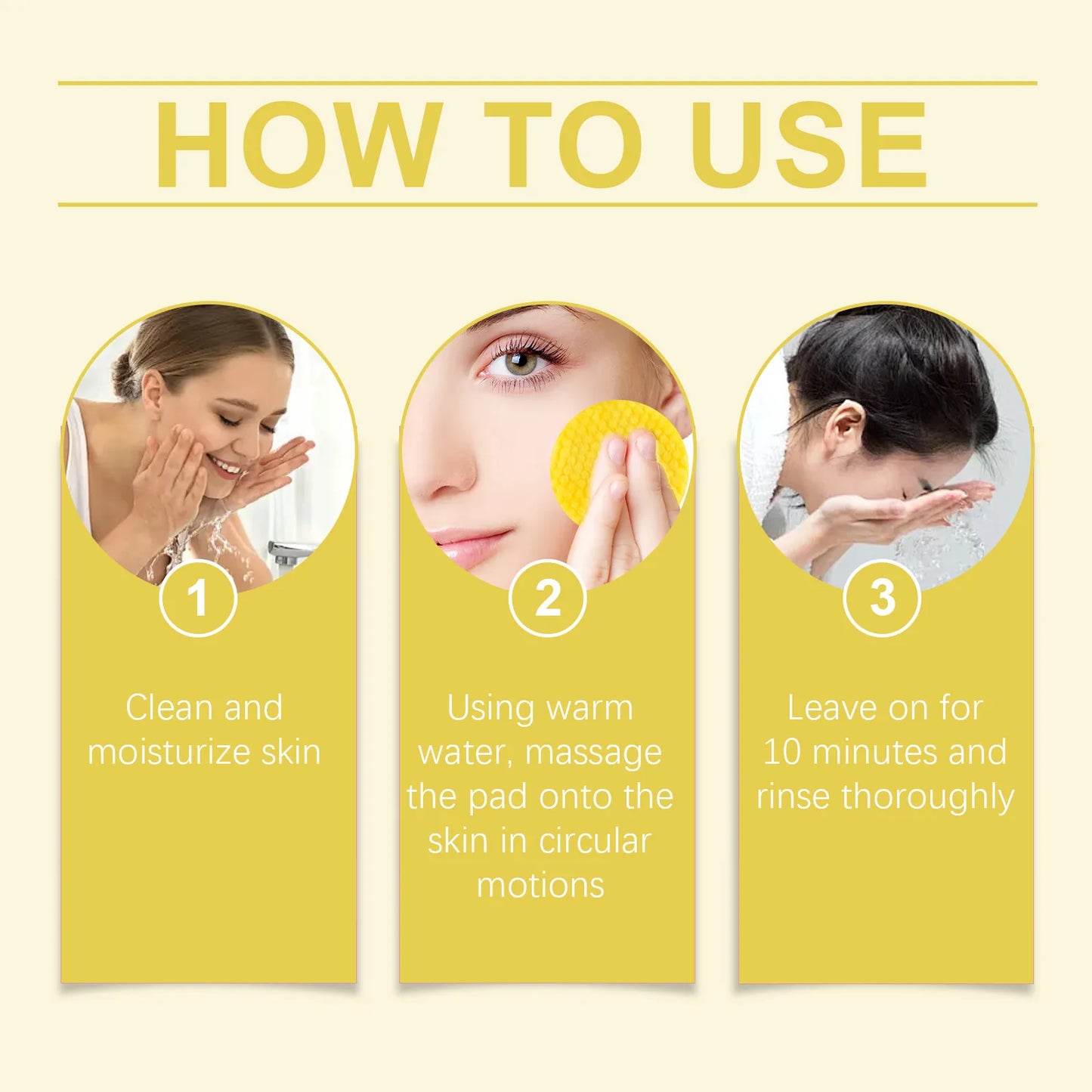Nettoyant visage exfoliant  au curcuma