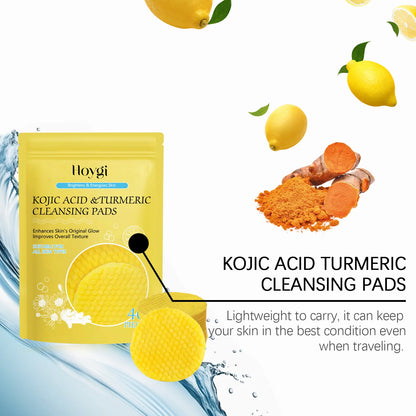 Nettoyant visage exfoliant  au curcuma
