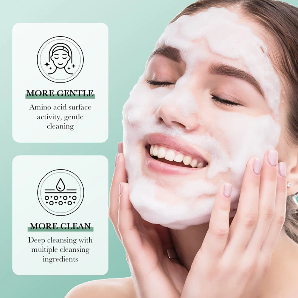Nettoyant exfoliant pour le visage à l'acide salicylique