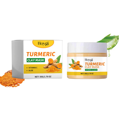 Nettoyant visage exfoliant  au curcuma
