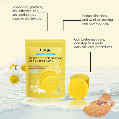 Nettoyant visage exfoliant  au curcuma