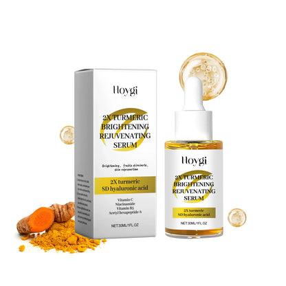 Nettoyant visage exfoliant  au curcuma