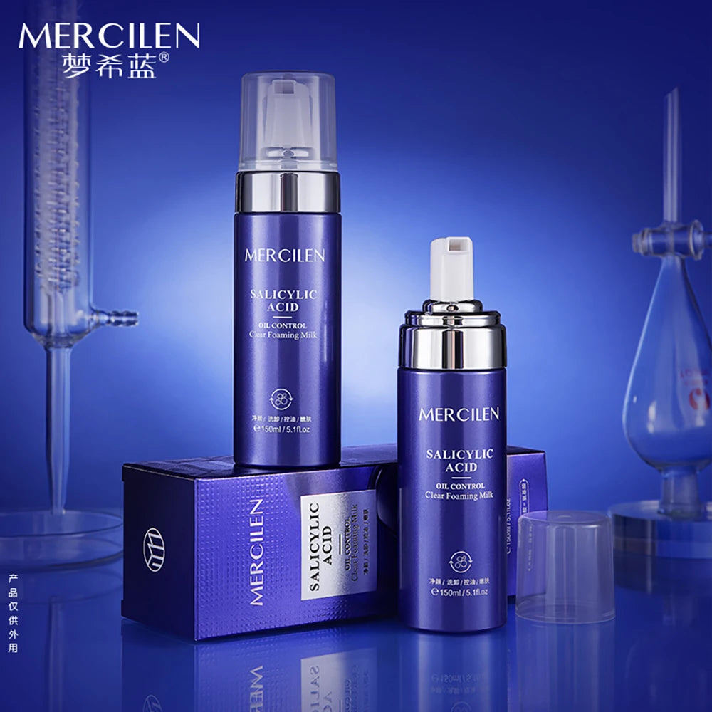 Nettoyant exfoliant pour le visage à l'acide salicylique