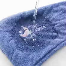 Serviette en microfibre douce  cheveux