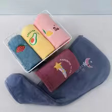 Serviette en microfibre douce  cheveux